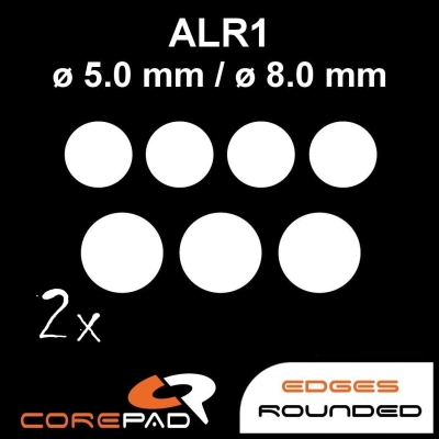 Corepad Skatez ALR 1 Mouse-Feet AllRound use - round ø 5,0 mm / round ø 8,0 mm