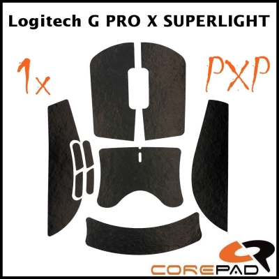 Corepad PXP Grips Logitech G PRO X2 SUPERSTRIKE / PRO X SUPERLIGHT 2 / PRO X SUPERLIGHT 1