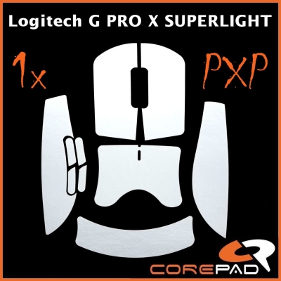 Corepad PXP Grips Logitech G PRO X2 SUPERSTRIKE / PRO X SUPERLIGHT 2 / PRO X SUPERLIGHT 1