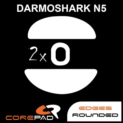 Corepad Skatez Razer Imperator Mass Effect 3 Expert Souris Pieds Patins Téflon 8