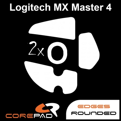 Corepad Skatez Mausfüße Für Saitek Cyborg RAT 3,5,7,9 – PTFE-Gleiter Für Präziseres Gaming