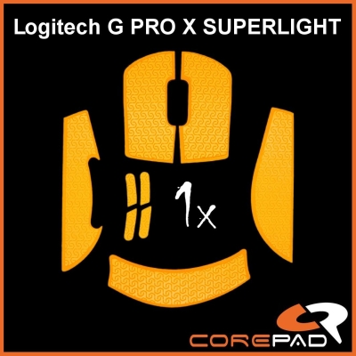 Corepad Soft Grips Logitech G PRO X2 SUPERSTRIKE / PRO X SUPERLIGHT 2 / PRO X SUPERLIGHT 1