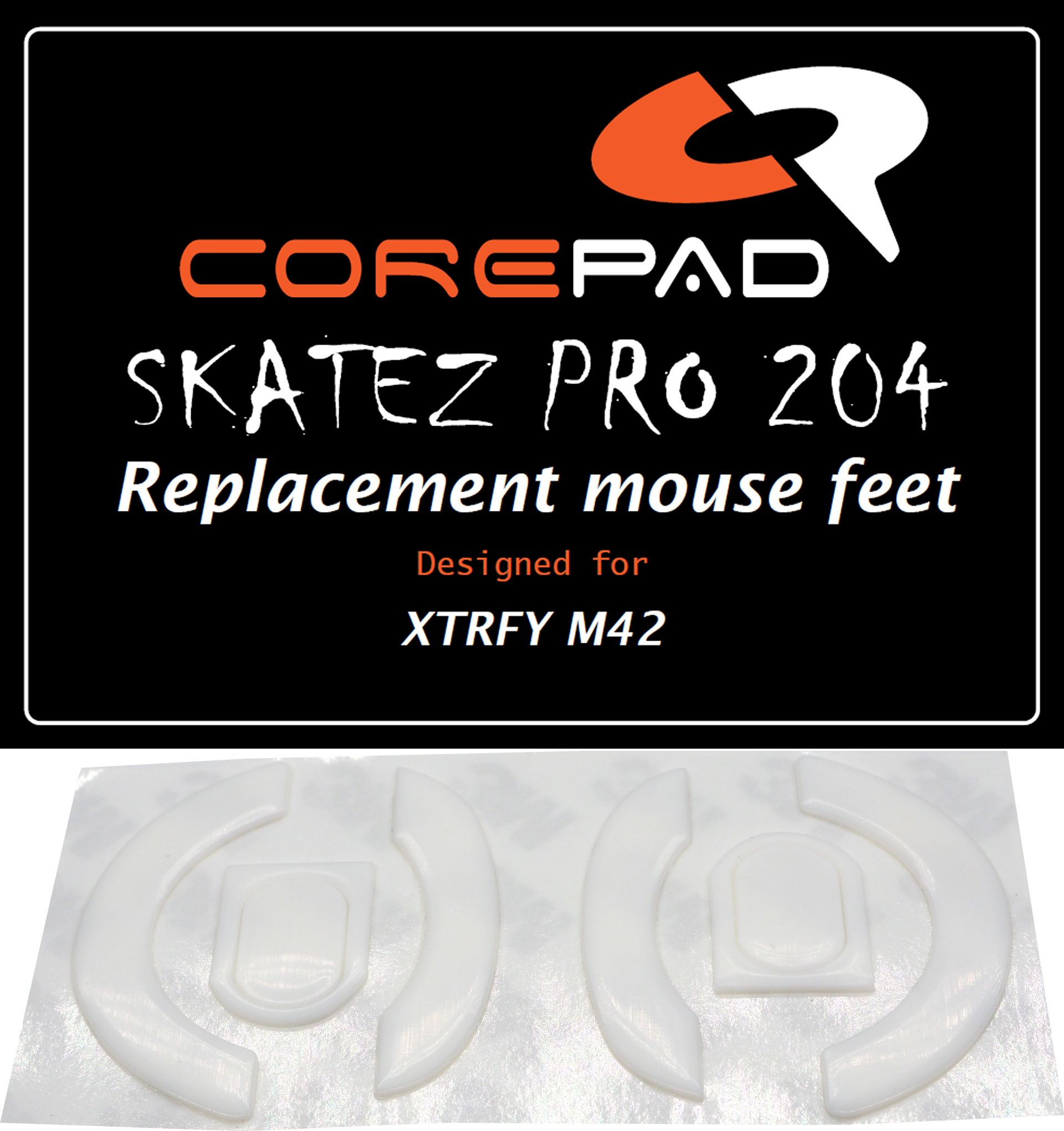 Corepad De Hyperglide Hyperglides Hyper Glide Glides Corepad Skatez Xtrfy M42