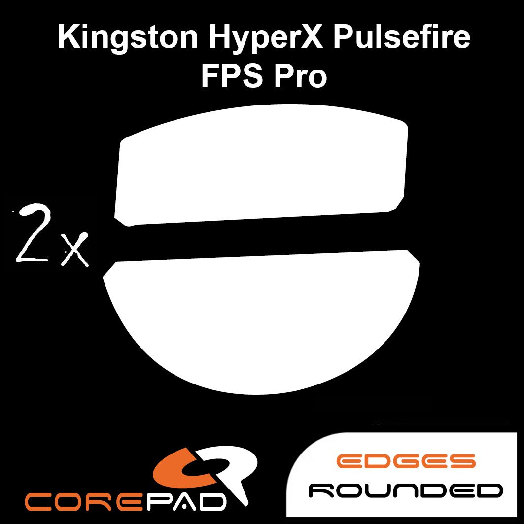 Komkommer Papa hoek Corepad.de - Hyperglide Hyperglides Hyper Glide Glides Corepad Skatez Kingston  HyperX Pulsefire FPS Pro