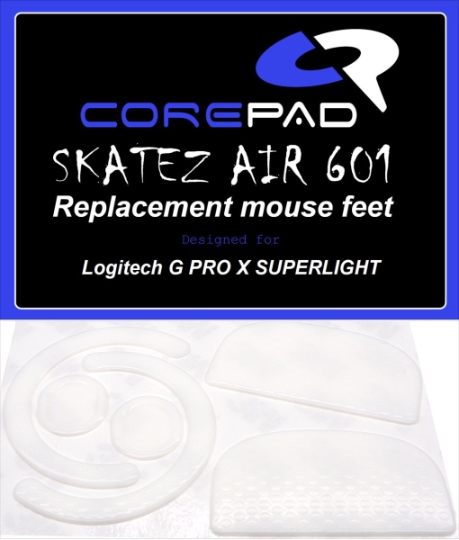 Corepad Skatez Logitech G900 Replacement Teflon® mouse feet Hyperglides Glides 