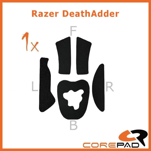 Corepad Mouse Mice Grip Grips Razer DeathAdder V2 Chroma Elite Essential Re-Spawn 2013