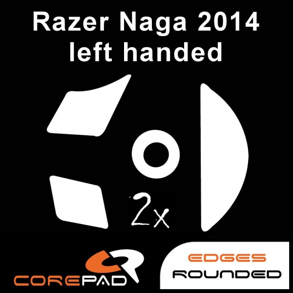 Hyperglide Hyperglides Corepad Skatez Corepad Skatez Razer Naga 2014 Left Handed