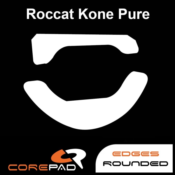 Corepad Skatez Roccat Kone Pure 2017 Replacement Teflon® mouse feet Hyperglides 